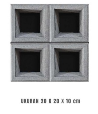 Roster Beton 20x20 Motif 2