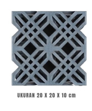 Roster Beton 20x20 Motif 3