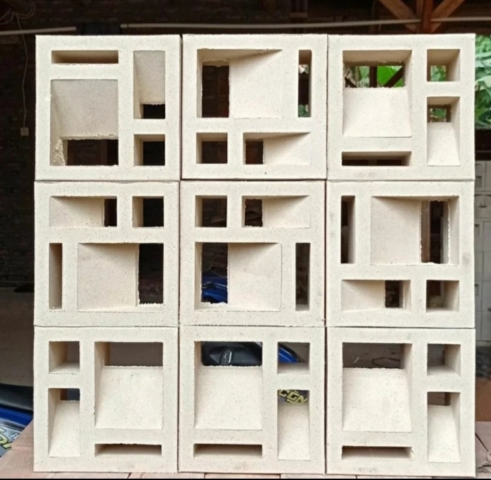 Roster Beton 20x20 Motif 21