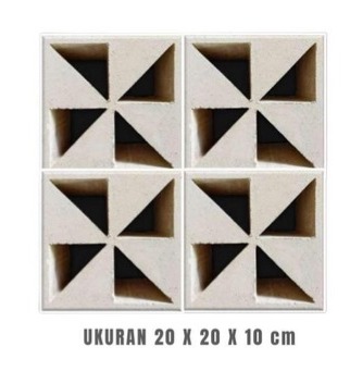 Roster Beton 20x20 Motif 26