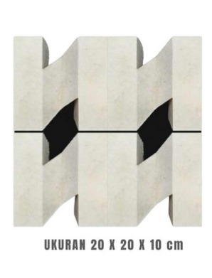 Roster Beton 20x20 Motif 30