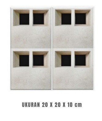 Roster Beton 20x20 Motif 32